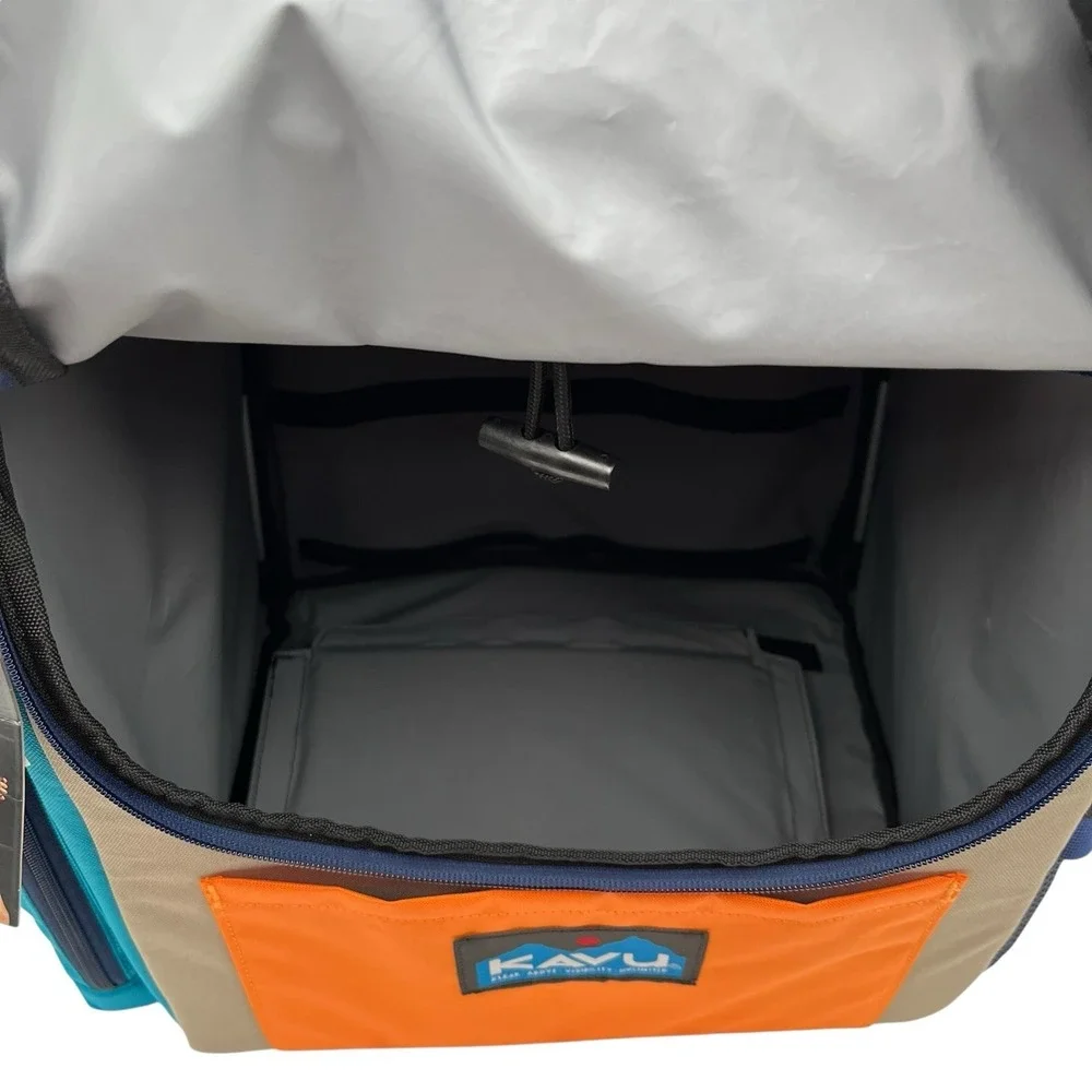 KAVU Pacific Rimshot Disc Golf Bag Padded Frisbee Holder Backpack - Jamboree